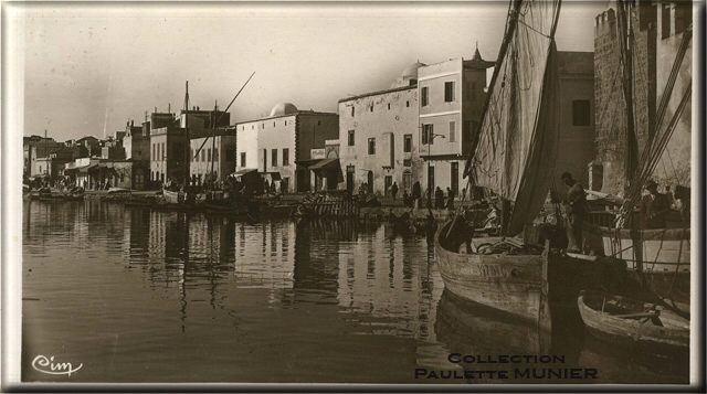 CARTE-POSTALE-1937-11-05-BIZERTE-TUNISIE