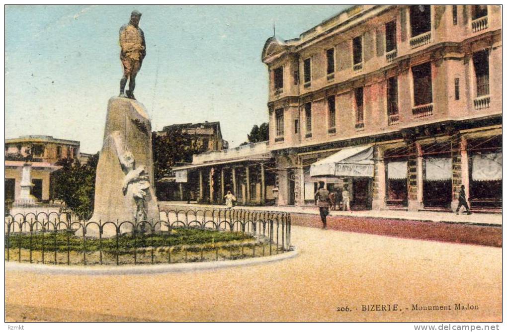 Place Madon à Bizerte